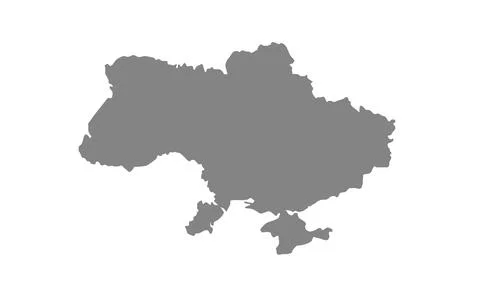 Map of Ukraine vector illustration Stock Illustration