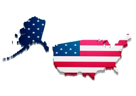 Map usa Stock Illustration