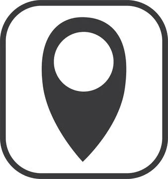 Map website  icon, map website Stock Illustration