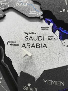 Map of the world with city designations. 写真素材