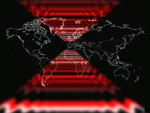 Mapa Mundi - world map Vj Loops 库存影片 22174609