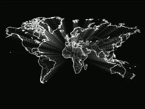 Mapa Mundi - world map Vj Loops 库存影片 22175111
