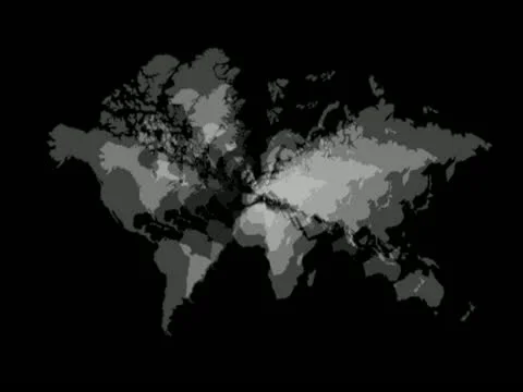 Mapa Mundi - world map Vj Loops 库存影片 22175188