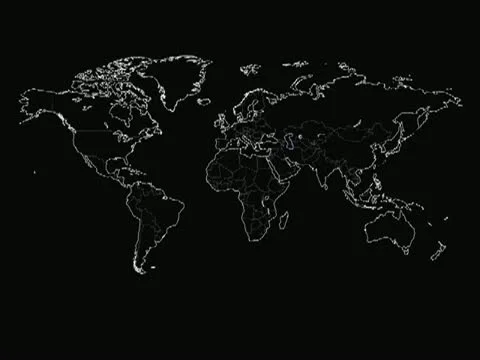 Mapa Mundi - world map Vj Loops 動画素材 22175540