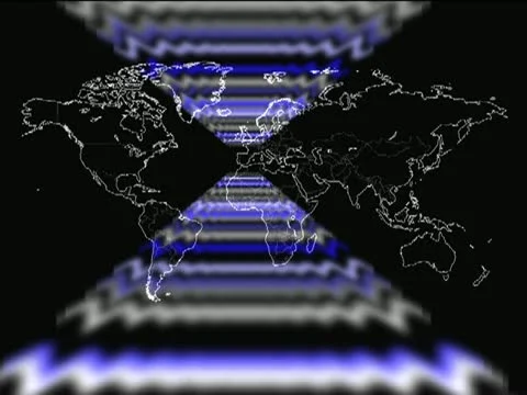 Mapa Mundi - world map Vj Loops 库存影片 22175810