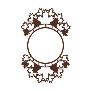 Maple leaf of Canada design Stock Illustration