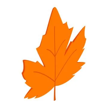 Maple leaf icon, isometric 3d style Stock Illustration