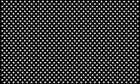 Maple Leaf Motifs Pattern Stock Illustration