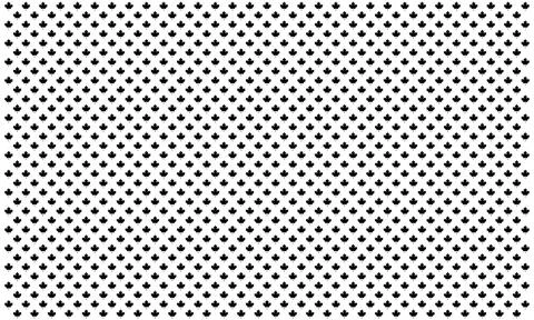 Maple Leaf Motifs Pattern Illustrazione stock