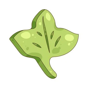 Maple leaf nerikiri Stock Illustration