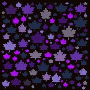 Maple leaf pattern 스톡 일러스트