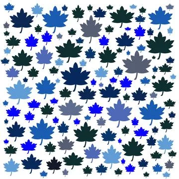 Maple leaf pattern 스톡 일러스트