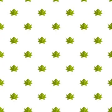 Maple leaf pattern seamless Stockillustratie