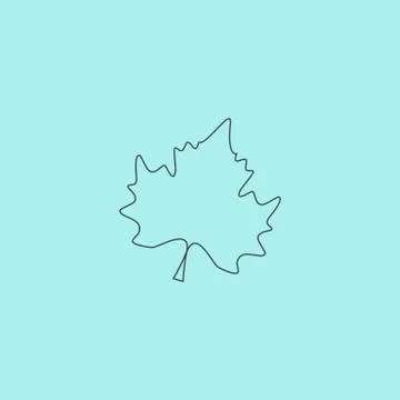 Maple Leaf Silhouette イラスト素材