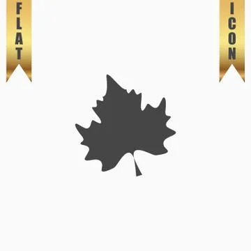 Maple Leaf Silhouette イラスト素材