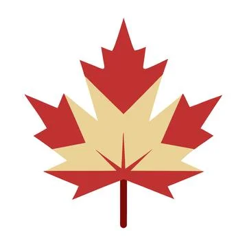 Maple leaf vector art illustration Stock Illustration