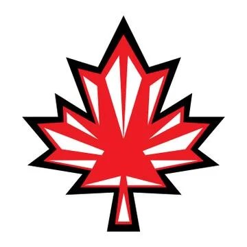 Maple Leaf Vector Icon Stock Illustration