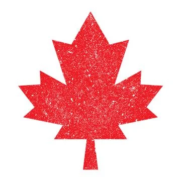 Maple Leaf Vector Icon Stock Illustration