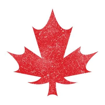 Maple Leaf Vector Icon Stock Illustration