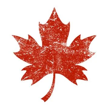 Maple Leaf Vector Icon Stock Illustration