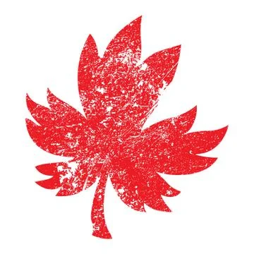 Maple Leaf Vector Icon Stock Illustration