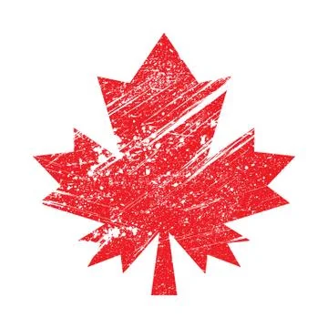 Maple Leaf Vector Icon Stock Illustration