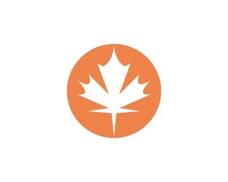Maple leaf vector illustration Stock Illustration