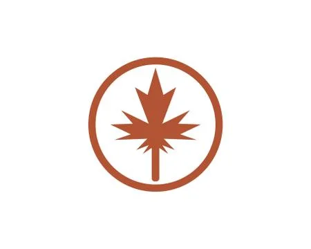Maple leaf vector illustration Stock Illustration