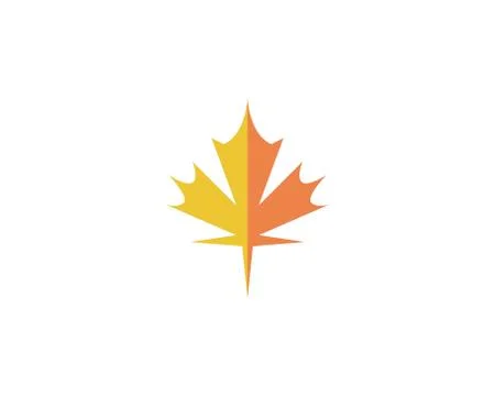 Maple leaf vector illustration Stock Illustration