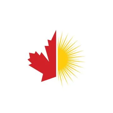 Maple leaf vector illustration 스톡 일러스트