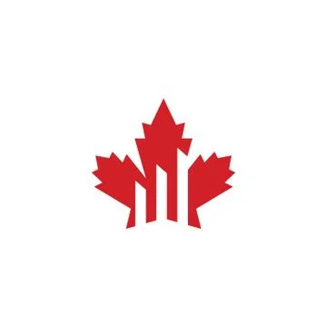 Maple leaf vector illustration Stockillustratie