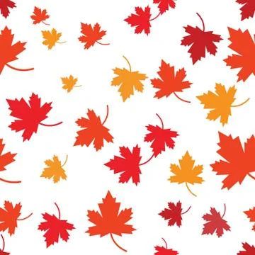Maple leaf vector illustration Stock Illustration