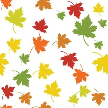 Maple leaf vector illustration Stock Illustration