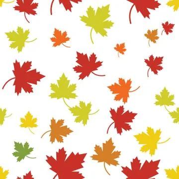 Maple leaf vector illustration Stock Illustration