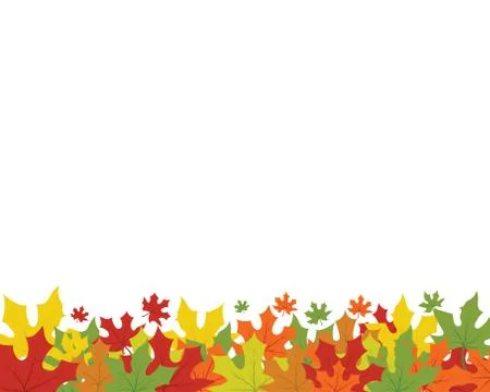 Maple leaf vector illustration Stock Illustration