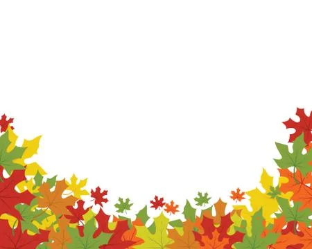 Maple leaf vector illustration Stock Illustration