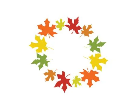Maple leaf vector illustration Illustrazione stock