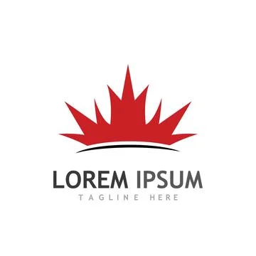 Maple leaf vector illustration Stock Illustration