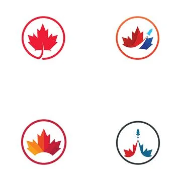 Maple leaf vector illustration 스톡 일러스트