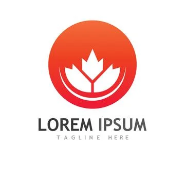 Maple leaf vector illustration Stock Illustration