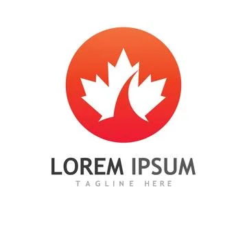 Maple leaf vector illustration 스톡 일러스트