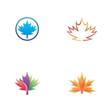 Maple leaf vector illustration Stockillustratie