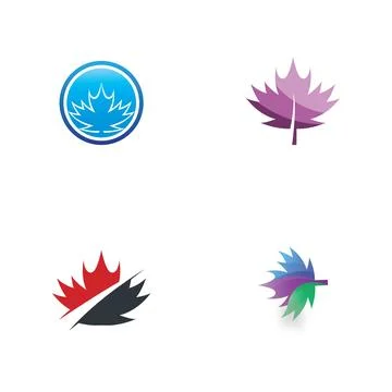 Maple leaf vector illustration Stock Illustration