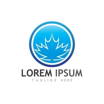 Maple leaf vector illustration Stockillustratie