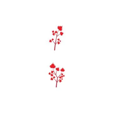 Maple leaf vector illustration Illustrazione stock