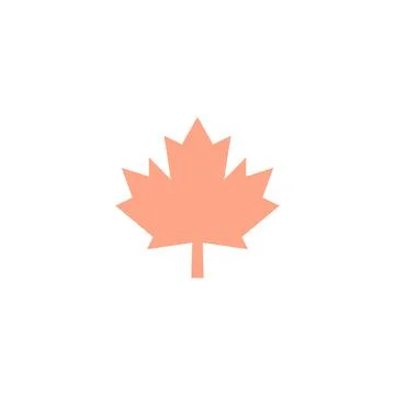 Maple leaf vector illustration Illustrazione stock