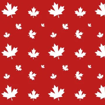 Maple leaves background. vector illustration Stock Illustration