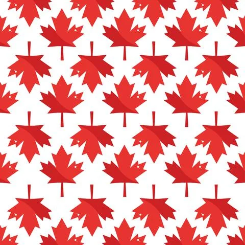 Maple leaves red 스톡 일러스트