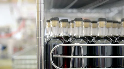 Maple Syrup Bottling Plant Stock Footage 58882828