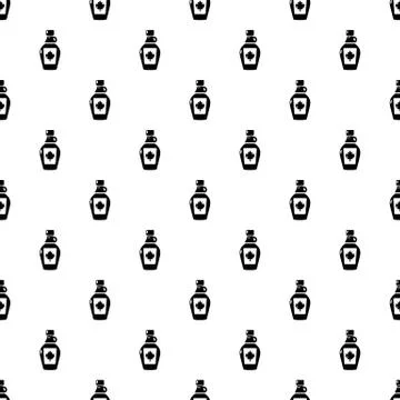 Maple syrup pattern vector seamless Illustrazione stock